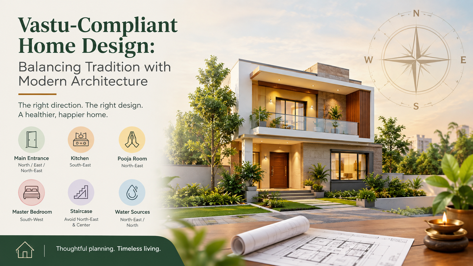 Vastu-Compliant Home Design: Balancing Tradition with Modern Architecture